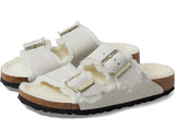 Birkenstock Arizona Shearling in Antique White