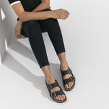 Birkenstock Arizona in Black Leather