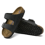Birkenstock Arizona in Black Leather