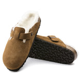 Birkenstock Boston Shearling in Mink