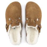 Birkenstock Boston Shearling in Mink
