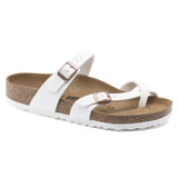 Birkenstock Mayari in White w/ Copper