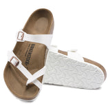 Birkenstock Mayari in White w/ Copper