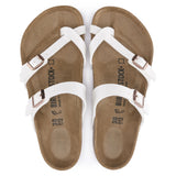 Birkenstock Mayari in White w/ Copper